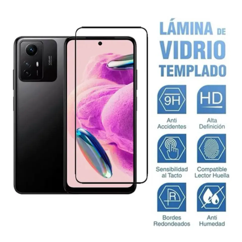 Lámina de vidrio Completa Para Redmi Note 12s 2