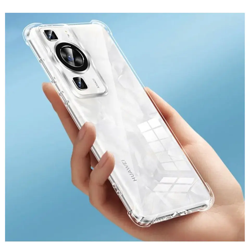 Carcasa TPU Transparente Reforzado Para Huawei P60 pro 3