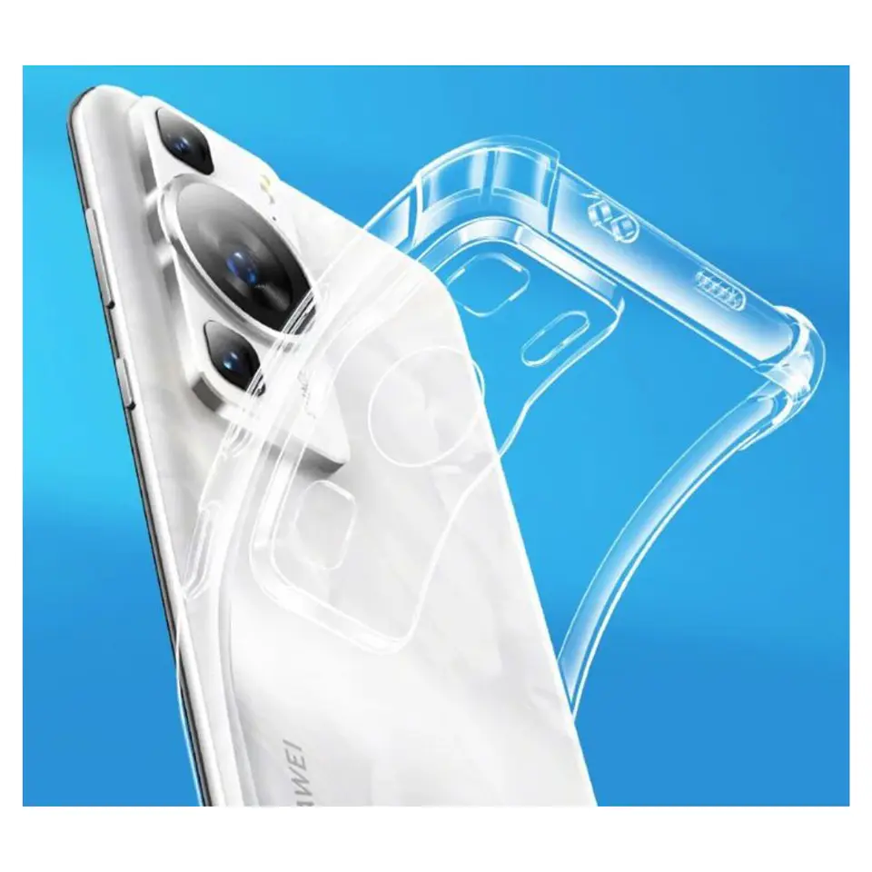 Carcasa TPU Transparente Reforzado Para Huawei P60 pro 2