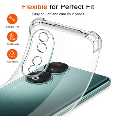 Carcasa TPU Transparente Para Honor 90