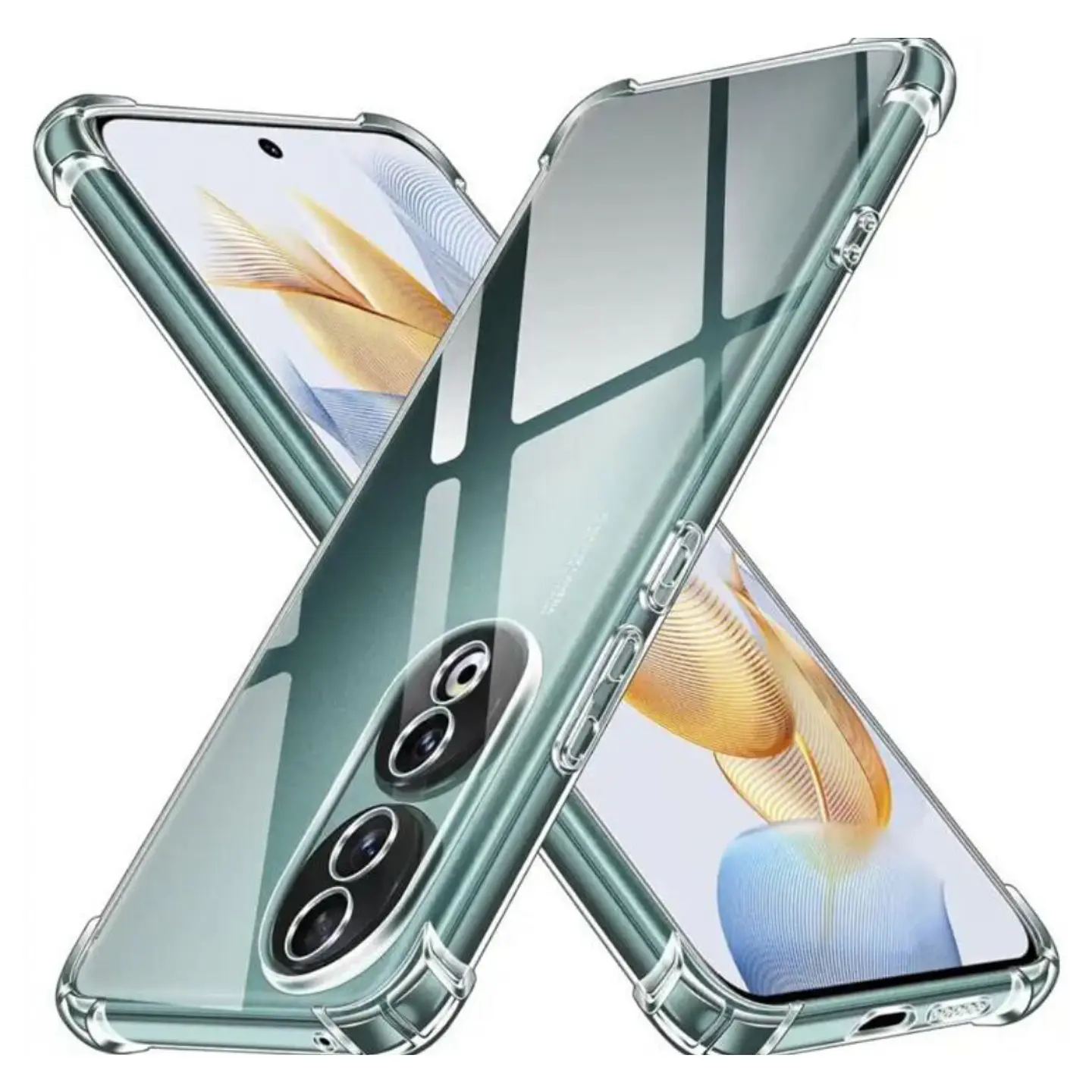 Carcasa TPU Transparente Para Honor 90 1