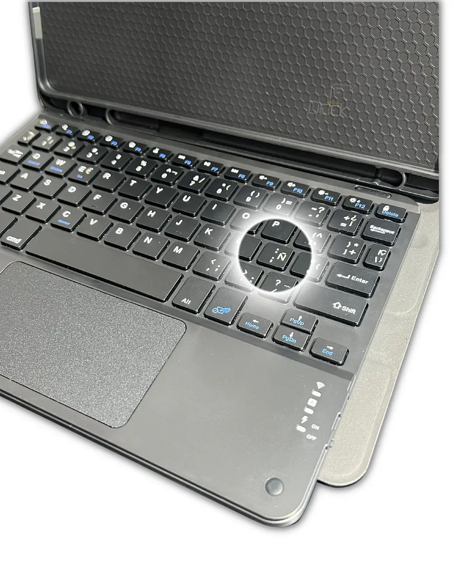 Funda Con Teclado Español Touchpad Para Samsung Galaxy Tab A9(+) Plus 11 3