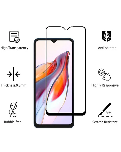  Lámina de vidrio Completa Para Xiaomi Redmi 13C 4G / Poco C65