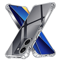 Carcasa Transparente Reforzado Para Xiaomi Poco C65