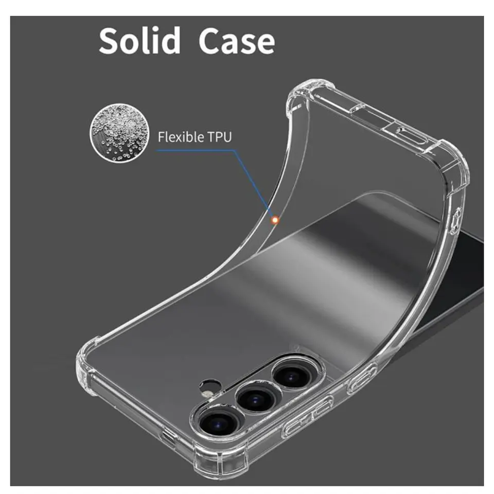 Carcasa Transparente Para Samsung Galaxy A15 3