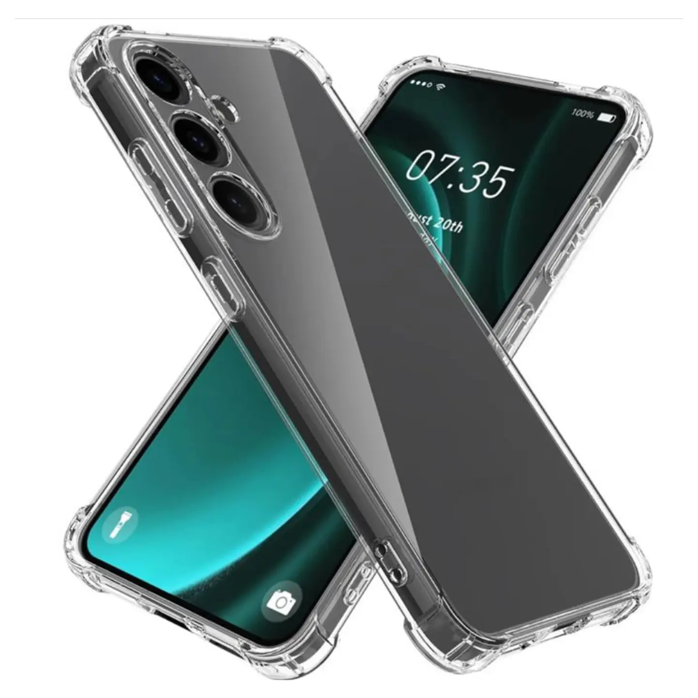 Carcasa Transparente Para Samsung Galaxy A25 1