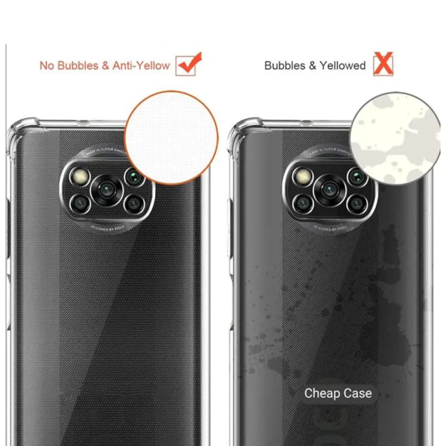 Carcasa Transparente Para Xiaomi Poco X3 - X3 Pro 4