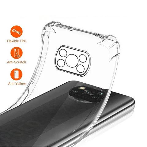Carcasa Transparente Para Xiaomi Poco X3 - X3 Pro