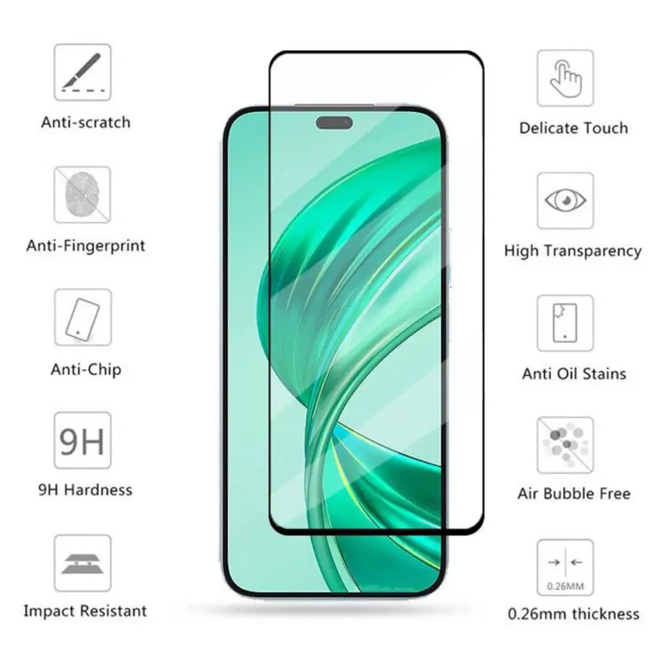  Lamina Mica Completa Para Honor X8b 5G 2