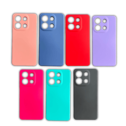 Carcasa Para Xiaomi Note 13 4g Silicona Unicolor 