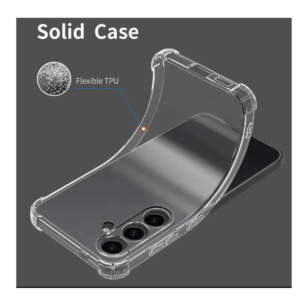 Carcasa Transparente Para Samsung Galaxy A55 3