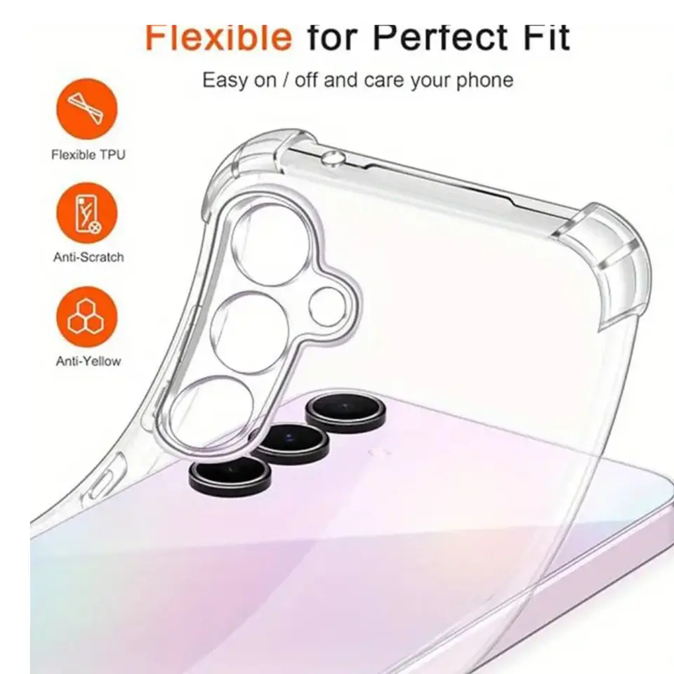Carcasa Transparente Para Samsung Galaxy A35 3