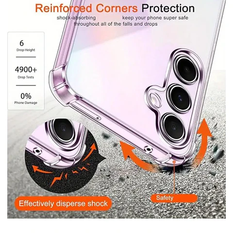 Carcasa Transparente Para Samsung Galaxy A35