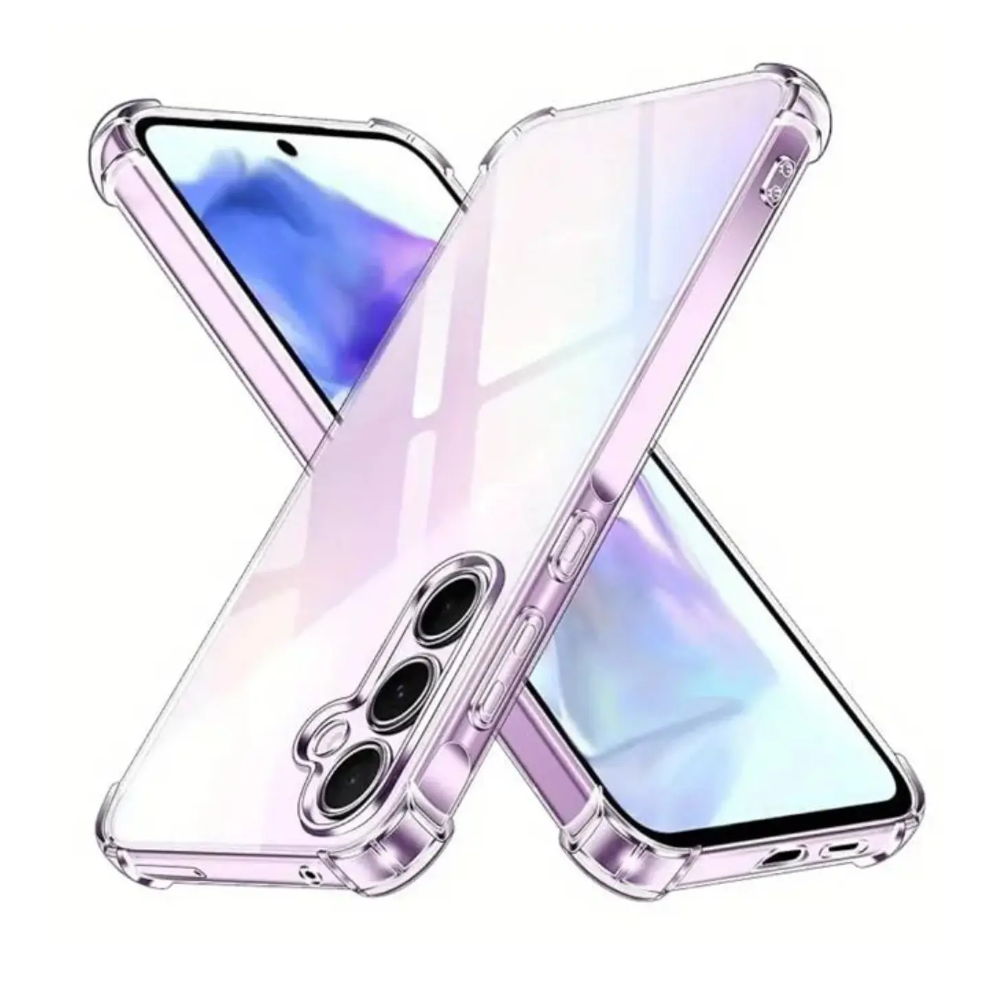 Carcasa Transparente Para Samsung Galaxy A35 1