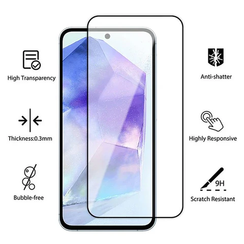  Lámina de vidrio Completa Para Samsung Galaxy A35