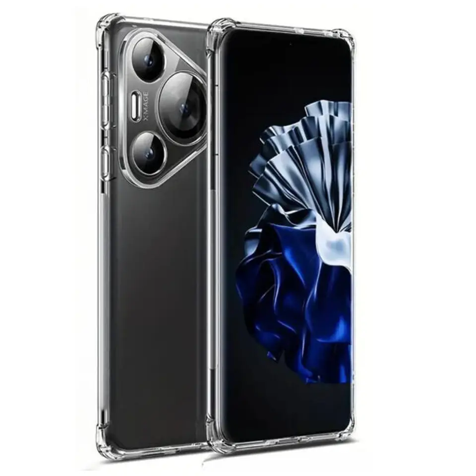 Carcasa Transparente Reforzado Para Huawei P70 Pro 1