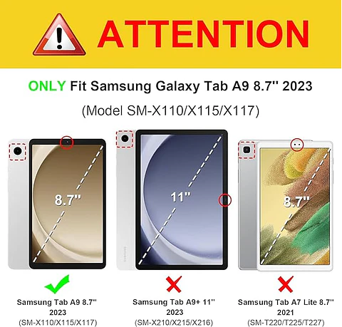 Funda Smart Cover Para Tablet Samsung A9 8.7" X110