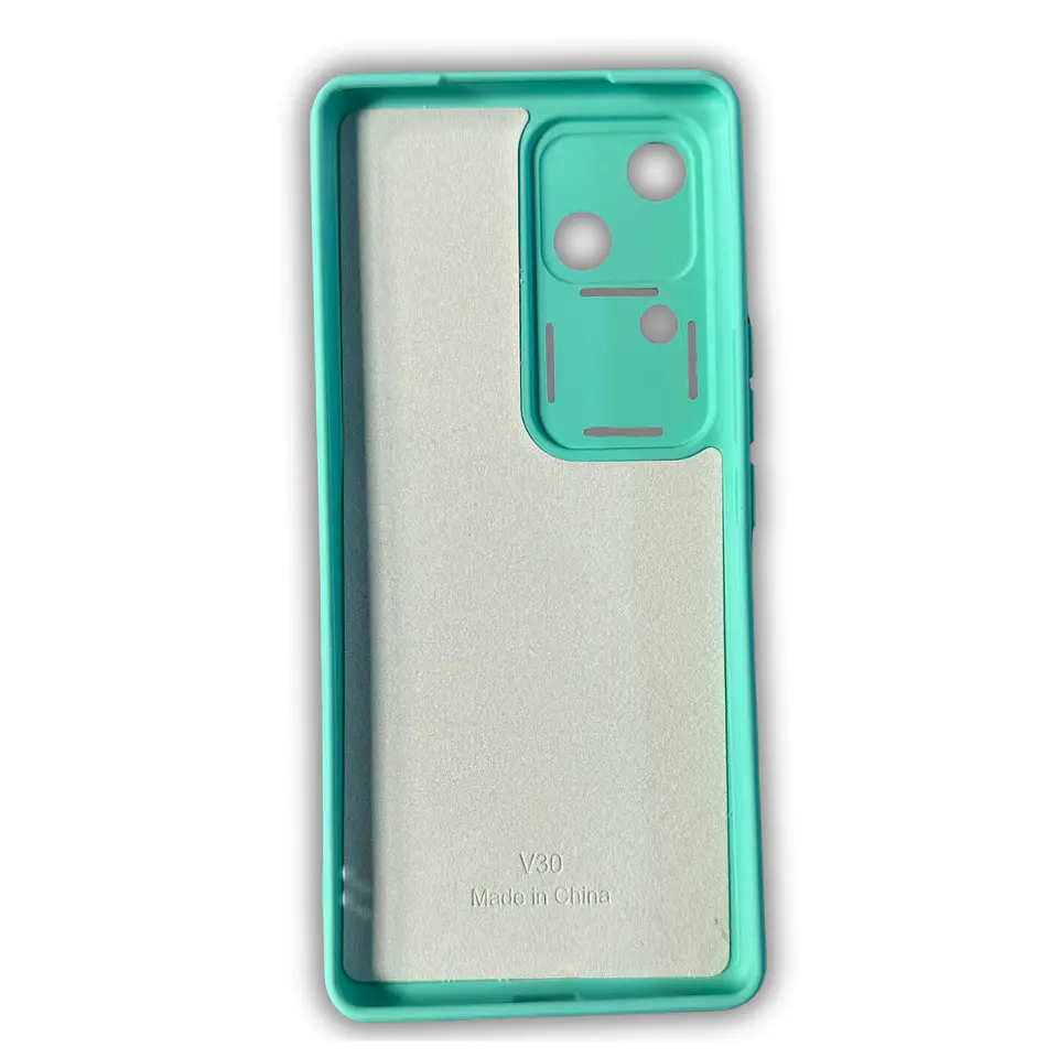 Carcasa Para Vivo V30 Silicona Unicolor  3