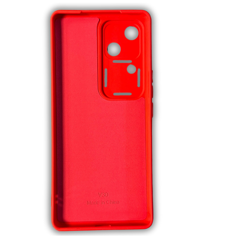 Carcasa Para Vivo V30 Silicona Unicolor 