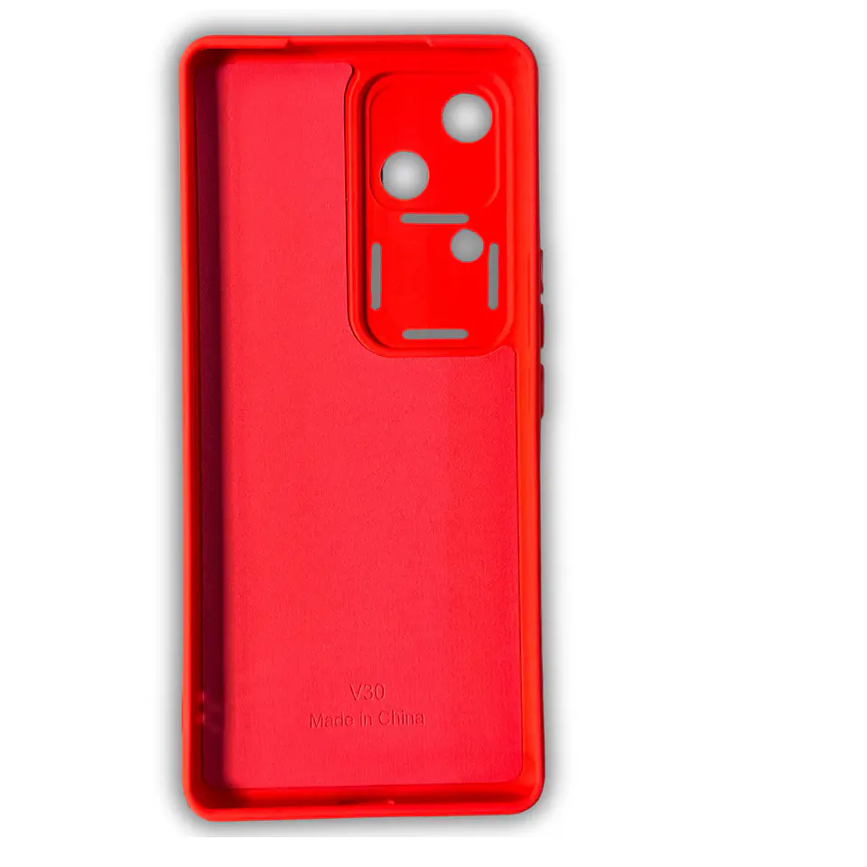 Carcasa Para Vivo V30 Silicona Unicolor  6