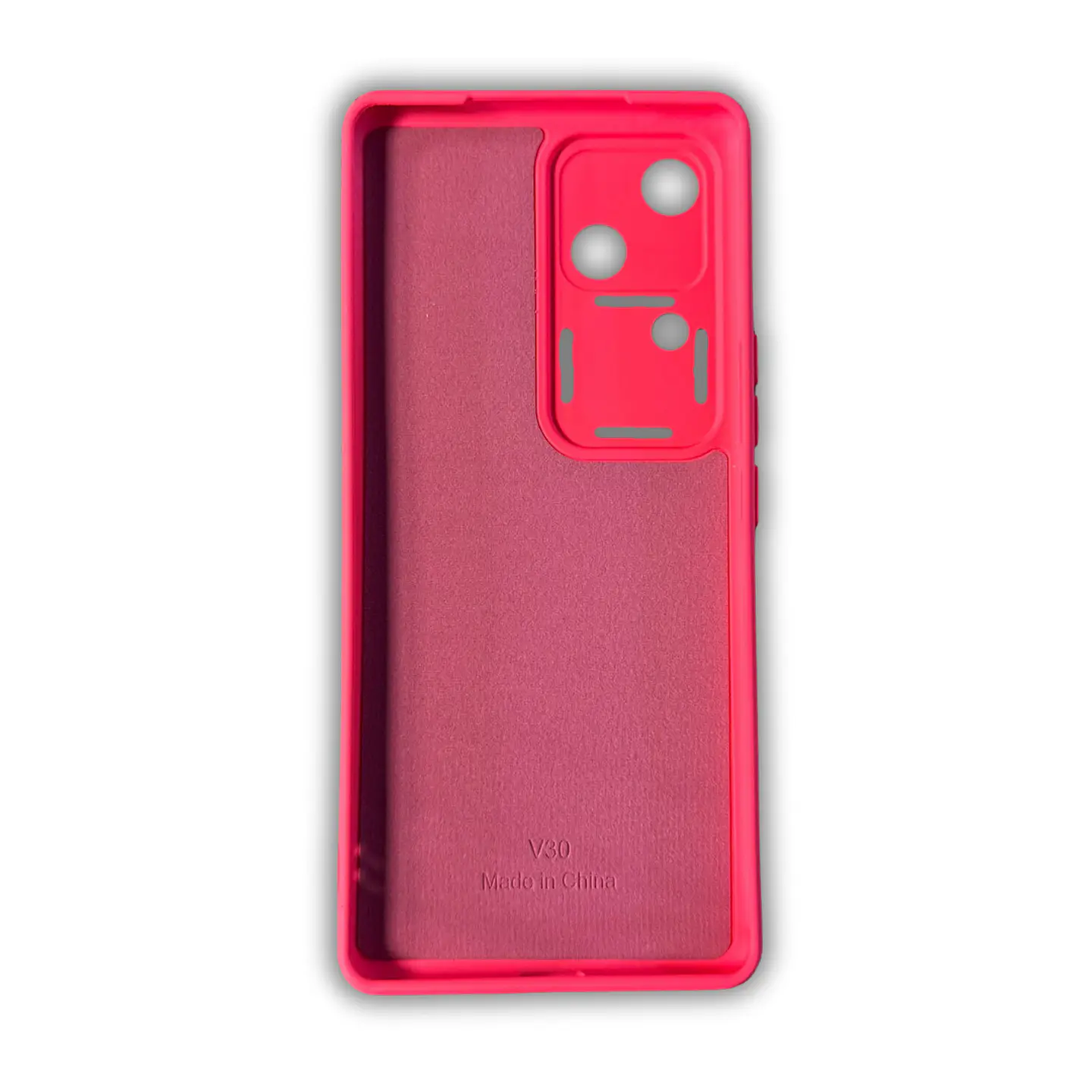 Carcasa Para Vivo V30 Silicona Unicolor  9