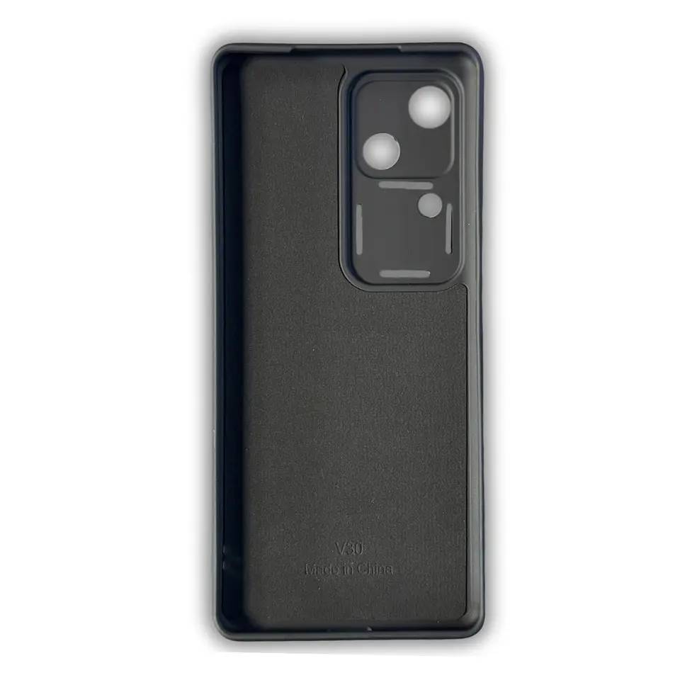 Carcasa Para Vivo V30 Silicona Unicolor  12