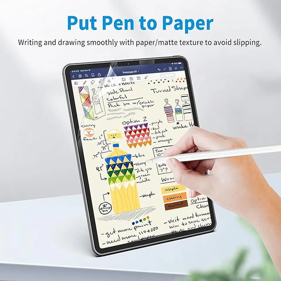 Lamina PaperLike Efecto Papel Para iPad Pro 11 M4 2024  4