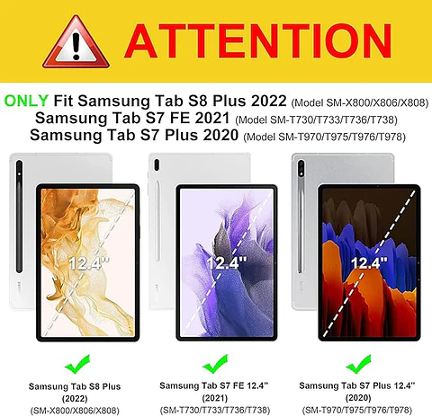 Lámina de Vidrio Para Samsung S7 Fe 12.4"