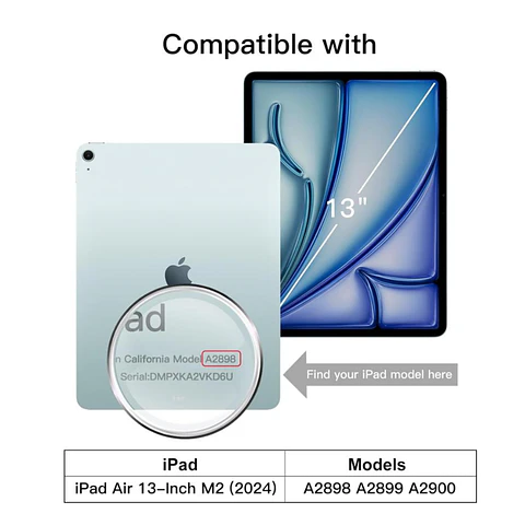 Lámina de Vidrio Para iPad Air 13 M2 2024