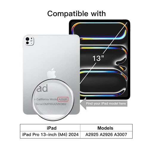 Funda Smart Cover Con Ranura Para iPad Pro 13 M4