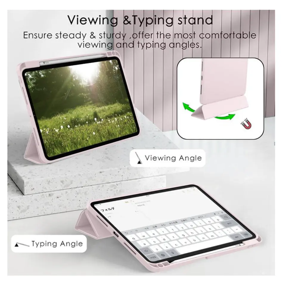Funda Smart Cover Con Ranura Para iPad Pro 13 M4 12