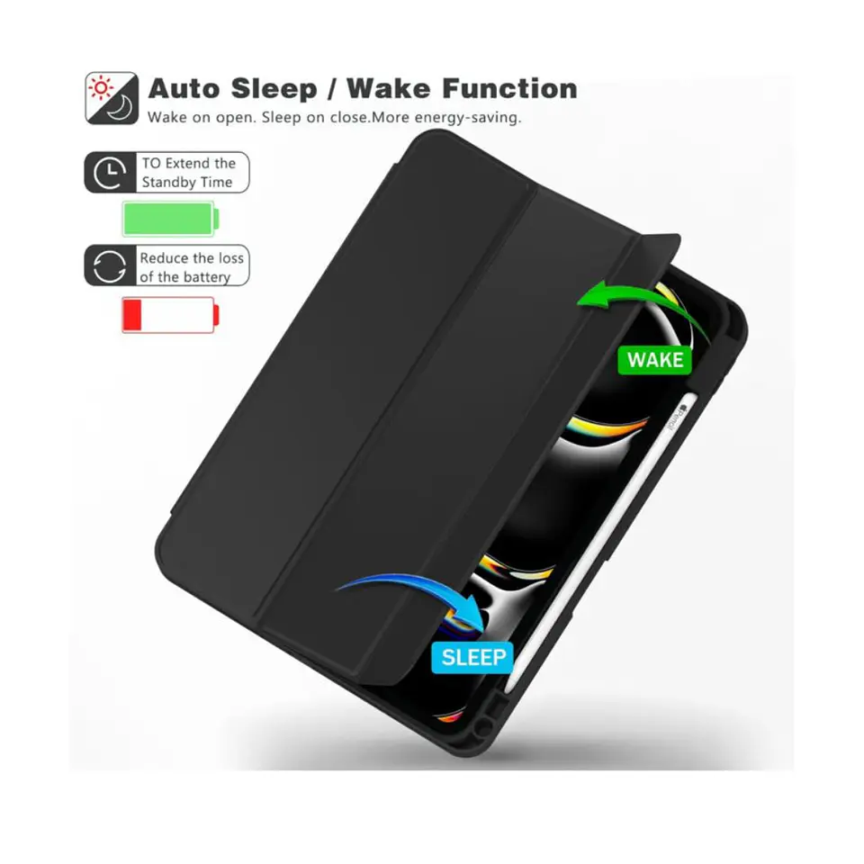 Funda Smart Cover Con Ranura Para iPad Pro 13 M4 4