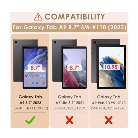 Carcasa Infantil Anti Golpe Goma Eva Para Samsung Galaxy A9 8.7" X110  X115