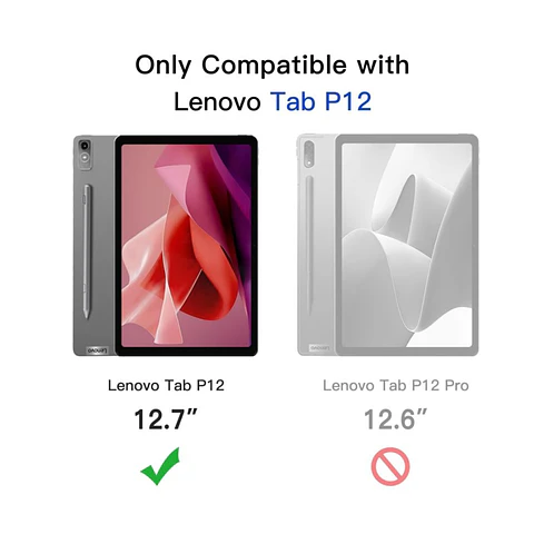 Lámina De Vidrio Templado Para Lenovo Tab P12 - 12.7 Pulgadas