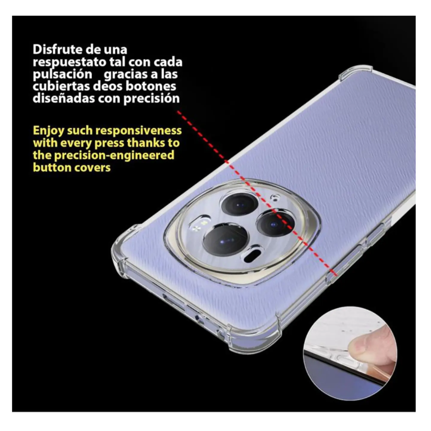 Carcasa Transparente Para Honor Magic 6 Pro 6