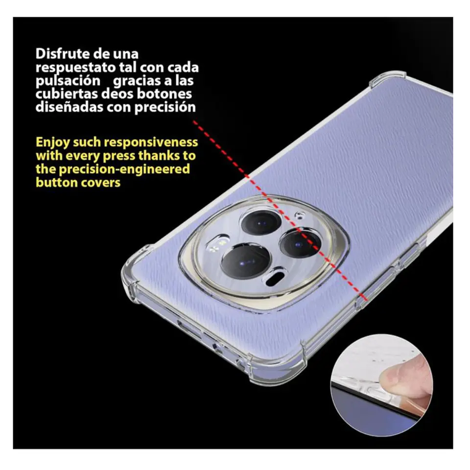 Carcasa Transparente Para Honor Magic 6 Pro 6
