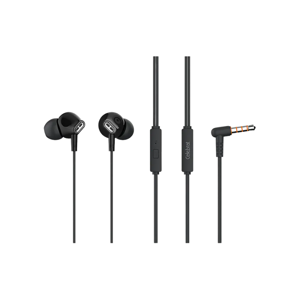 Audifonos con Micrófono Celebrat Bass G21 Jack  3