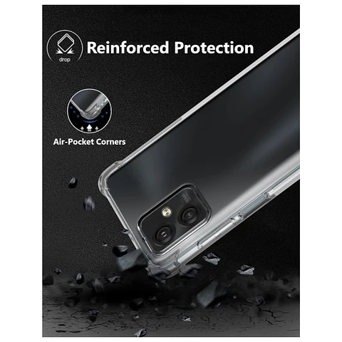 Carcasa Transparente Para Motorola G54 