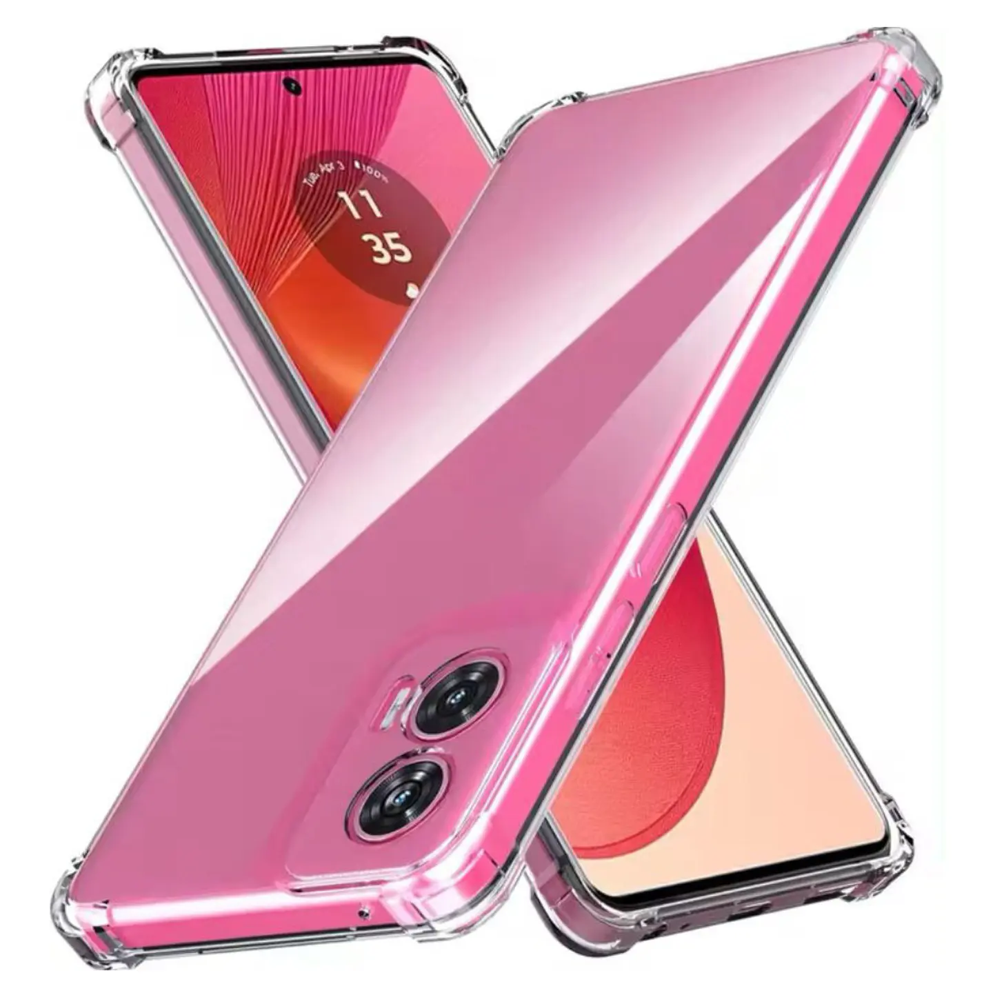 Carcasa Transparente Para Motorola Edge 50 Fusion  1