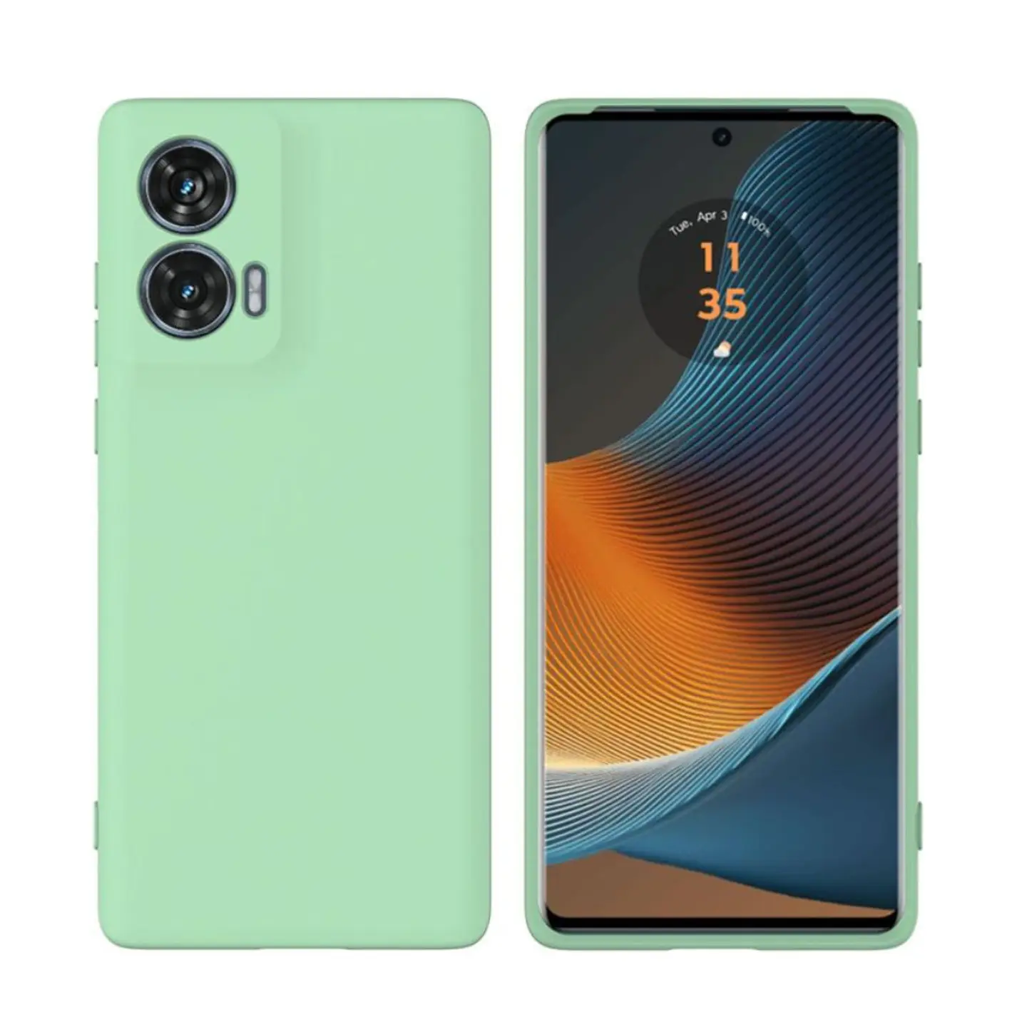 Carcasas Silicona Color Para Motorola Edge 50 Fusion 7