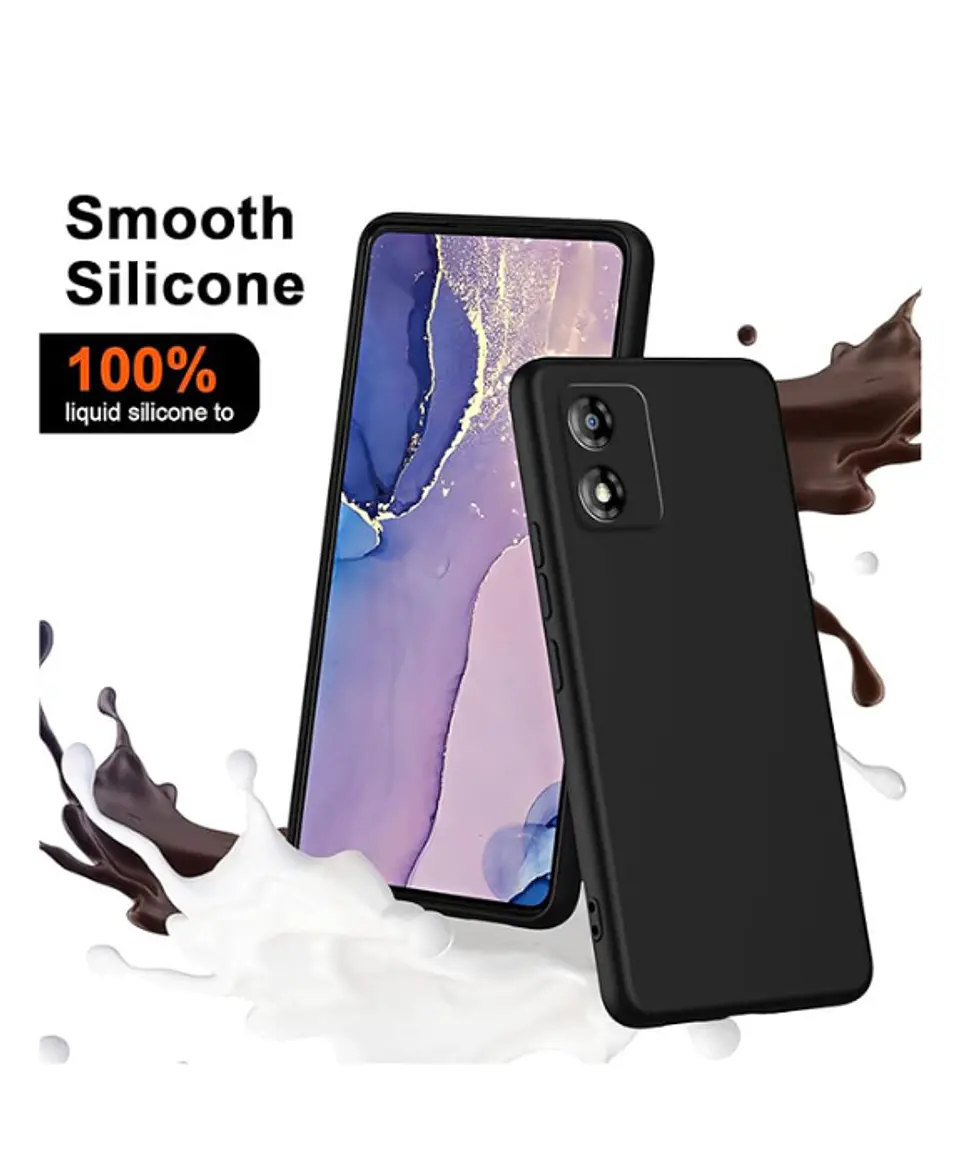 Carcasa Silicona color para Motorola E13  6