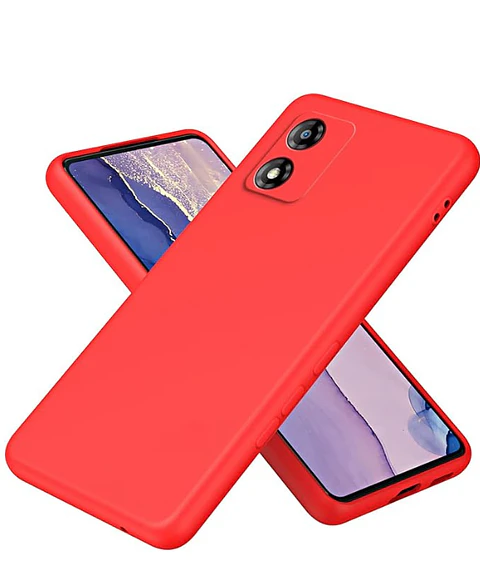 Carcasa Silicona color para Motorola E13 