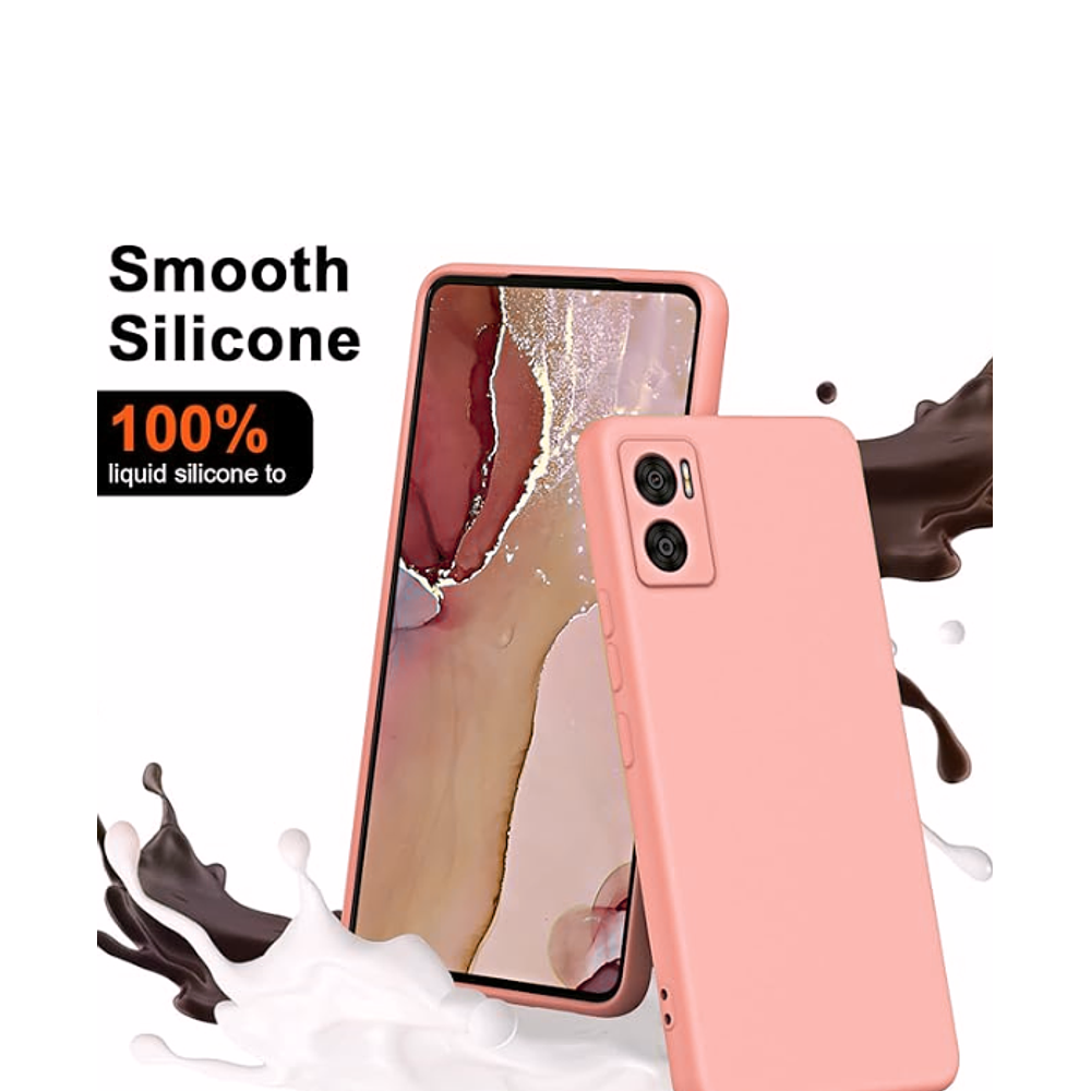 Carcasa Silicona Color Para Motorola E22i