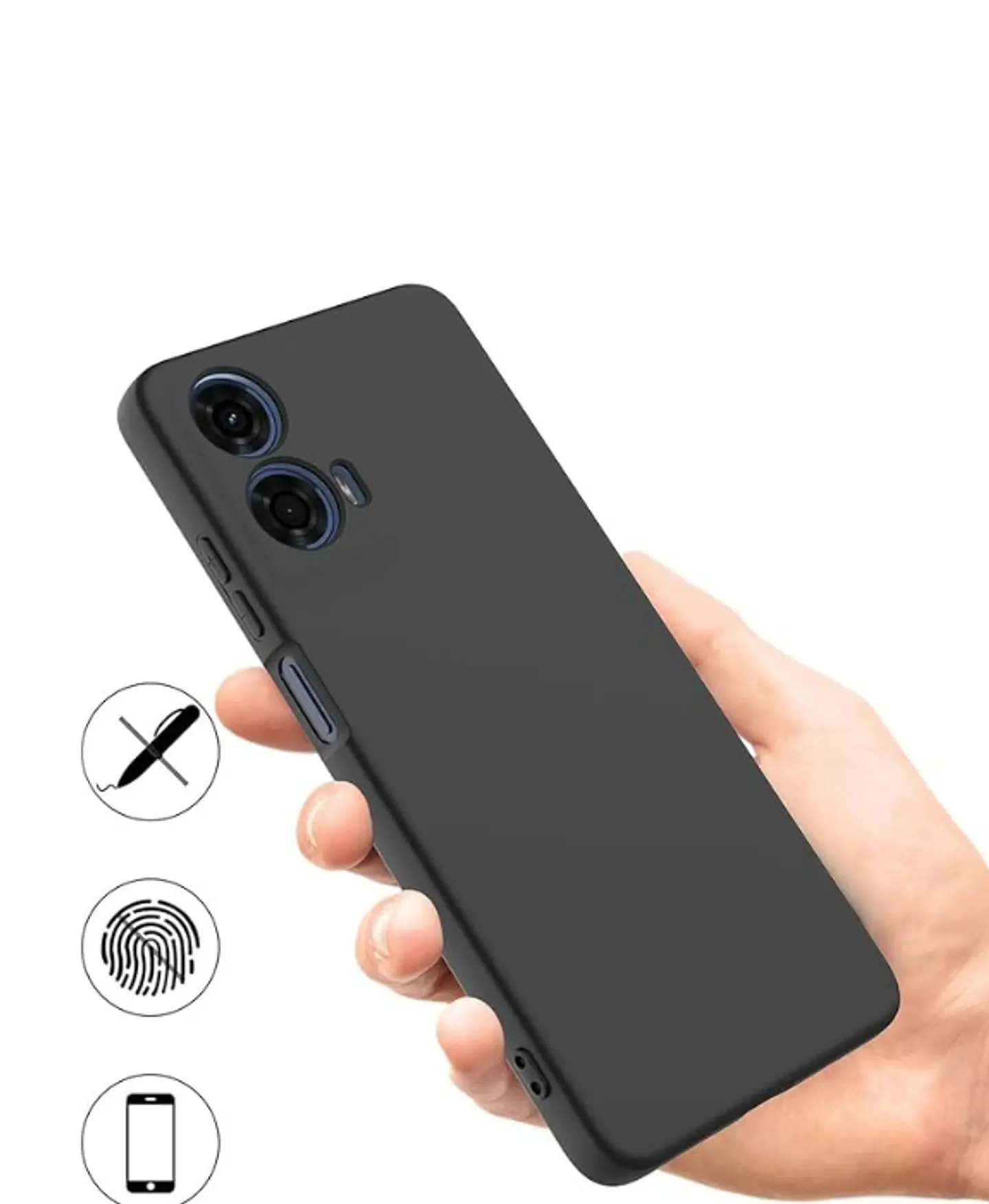 Carcasa Silicona Color Para Motorola G24 Power 6