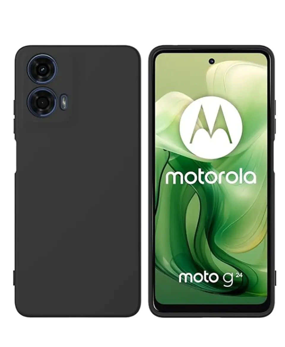 Carcasa Silicona Color Para Motorola G24 Power 1