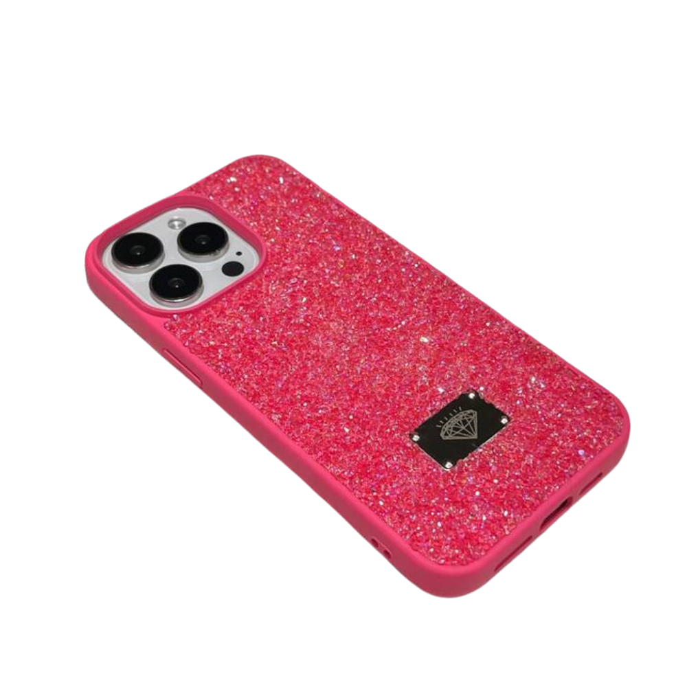 Carcasa Funda Textura Piedras Brillantes Para iPhone 14