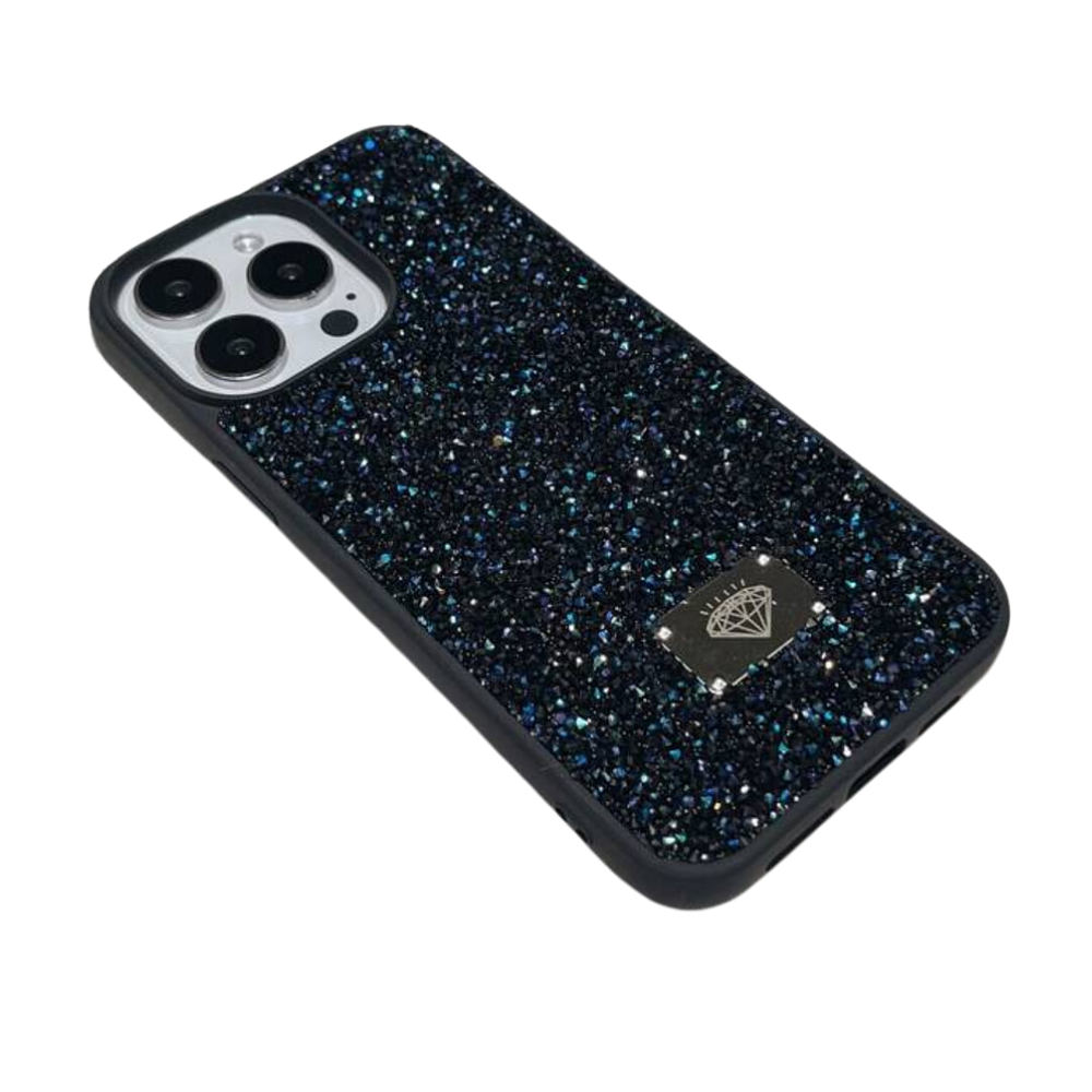 Carcasa Funda Textura Piedras Brillantes Para iPhone 12