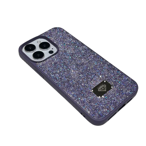 Carcasa Funda Textura Piedras Brillantes Para iPhone 