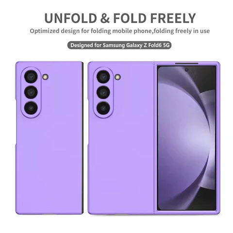 Carcasa Acrílico Colores Para Samsung Galaxy Z Fold 6