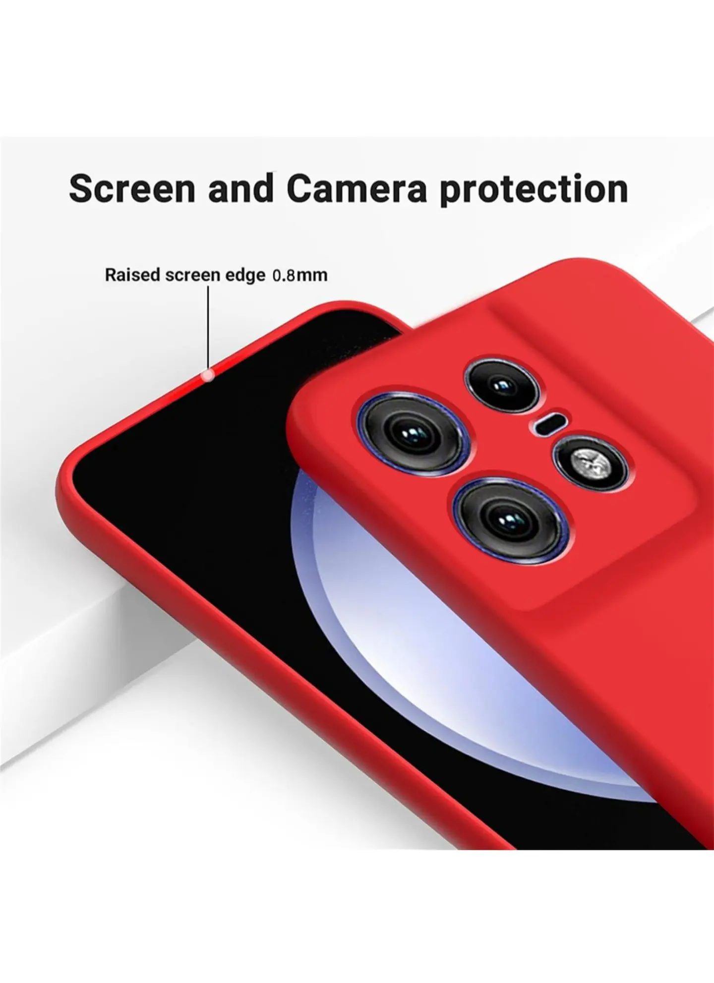 Carcasas Silicona Color Para Motorola Edge 50 Pro  13